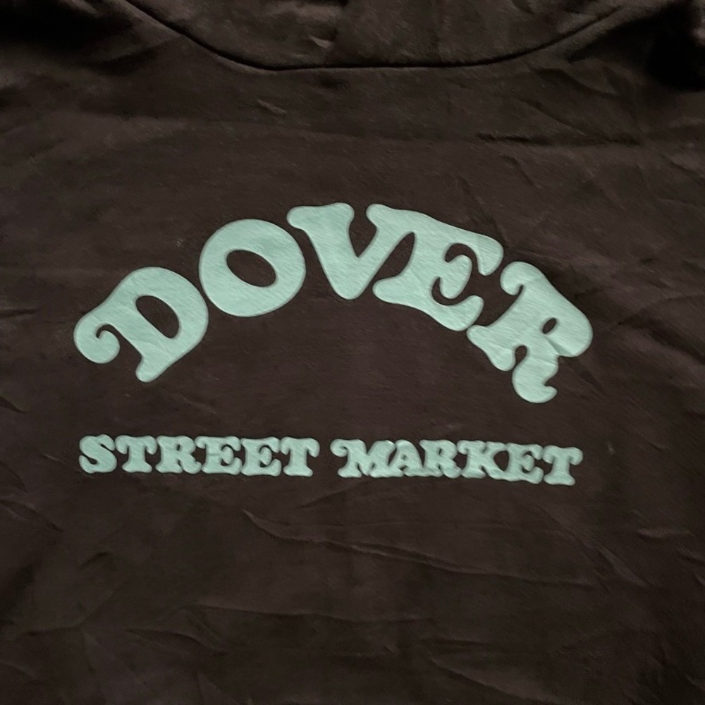 Vintage Verdy Dover Street Market Ginza Hoodie Mens Medium Black Y2K Verdy - Picture 4 of 8